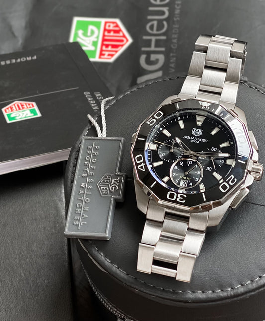 Tag heuer aqua racer 🌊- Premium Quality all chronograph work ✅