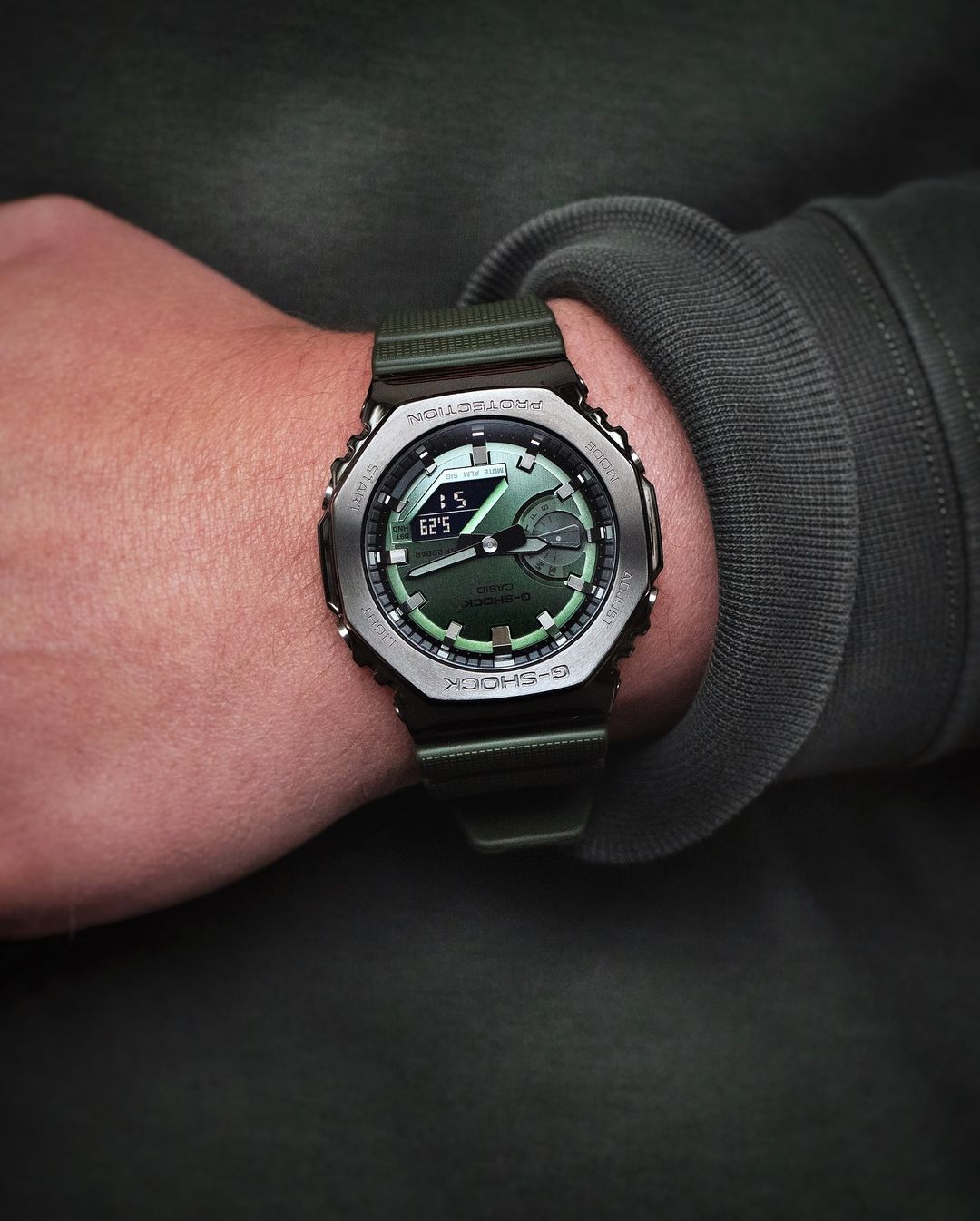 G-SHOCK GM-2100B Olive Green MIX MART