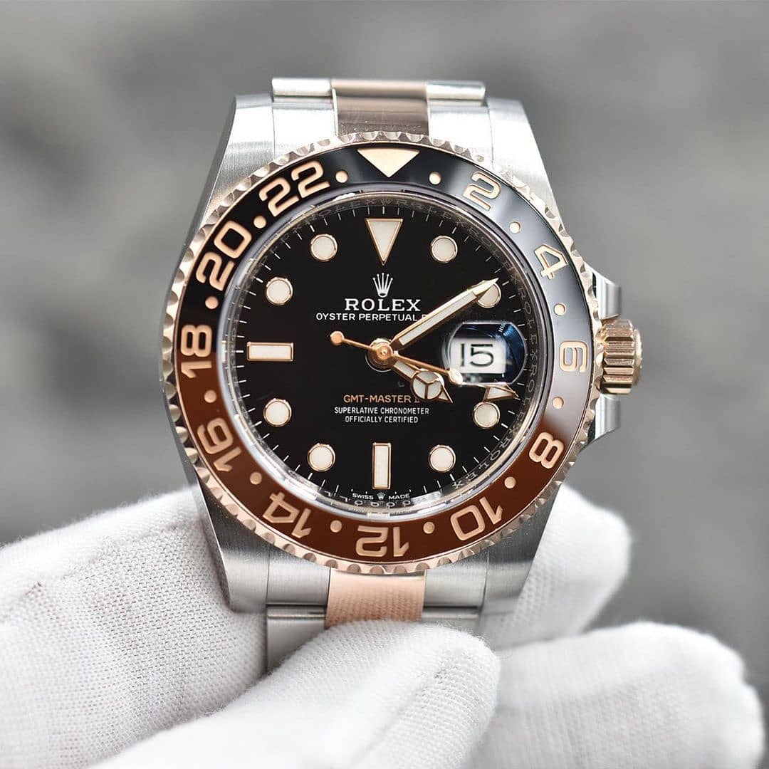 Rolex GMT Master - II Root Beer 💛... Fully Automatic Luxury Article MIX MART