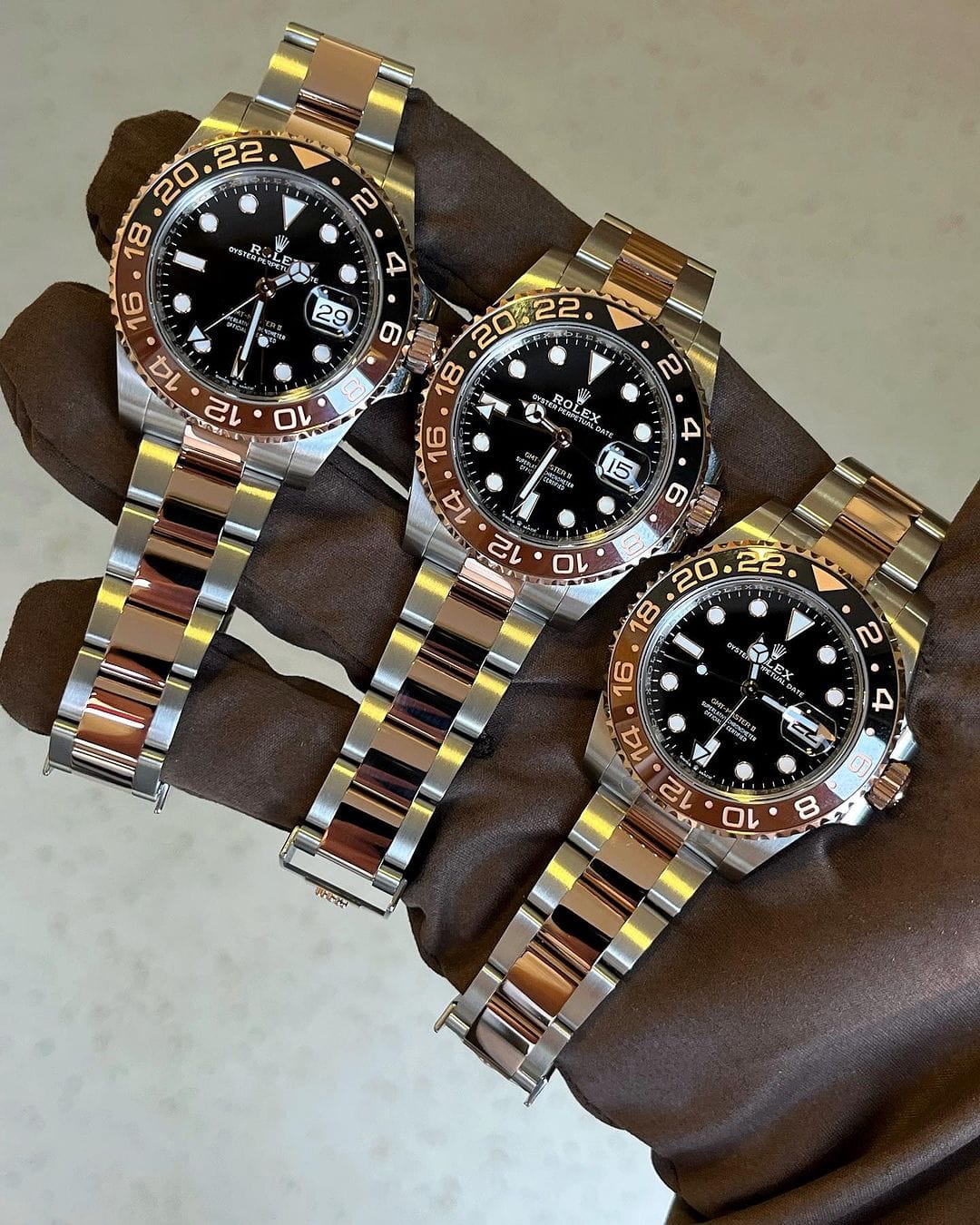 Rolex GMT Master - II Root Beer 💛... Fully Automatic Luxury Article MIX MART