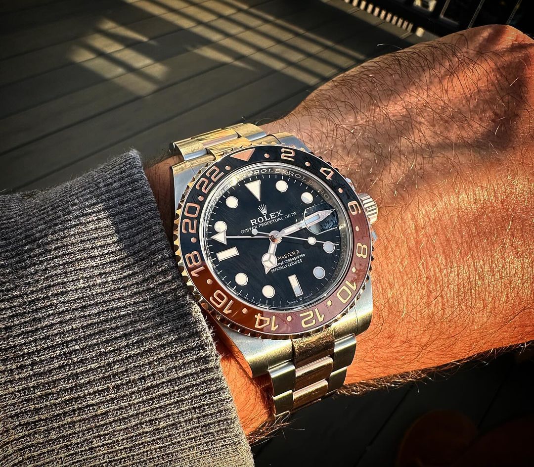 Rolex GMT Master - II Root Beer 💛... Fully Automatic Luxury Article MIX MART